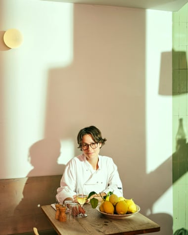 Chef Anna Tobias photographed at her restaurant Café Deco
