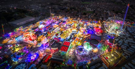 Hull Fair from above.