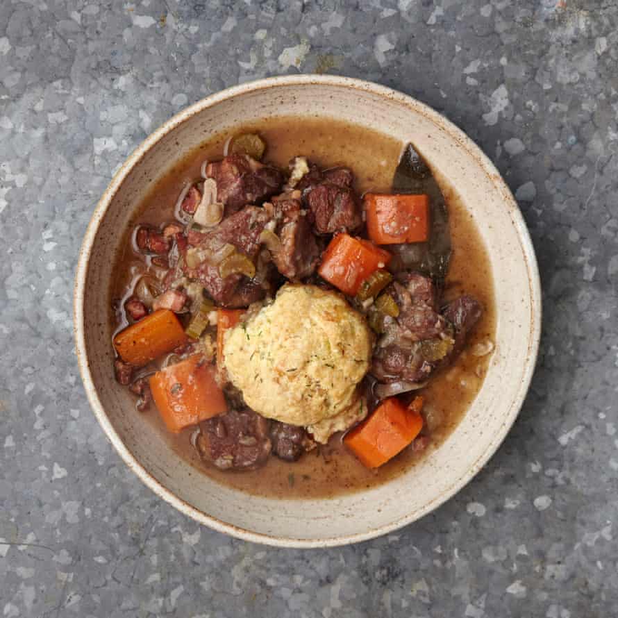 Gill Meller’s beef stew and stilton dumplings