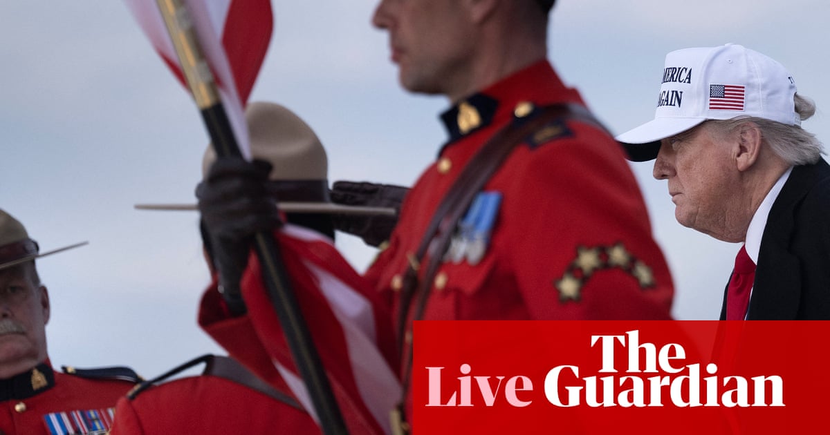 G7 summit to start amid Trump trade tensions and Iran-Israel crisis  US politics live