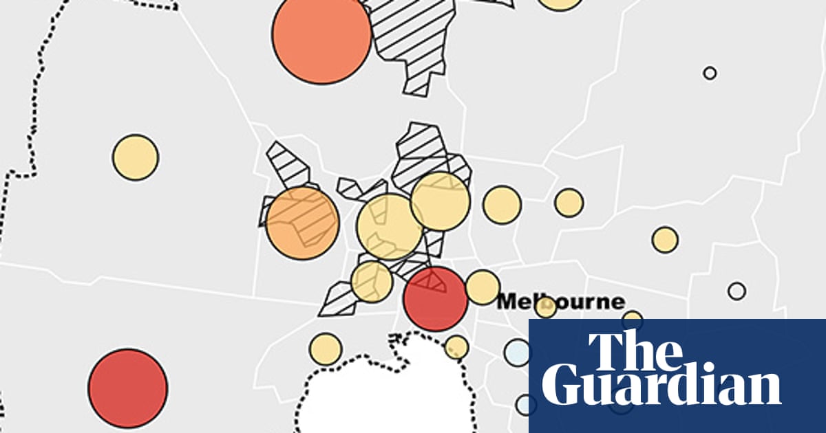 Victoria And Melbourne Covid Trend Map Where Coronavirus Cases Are Rising Or Falling Australia News The Guardian