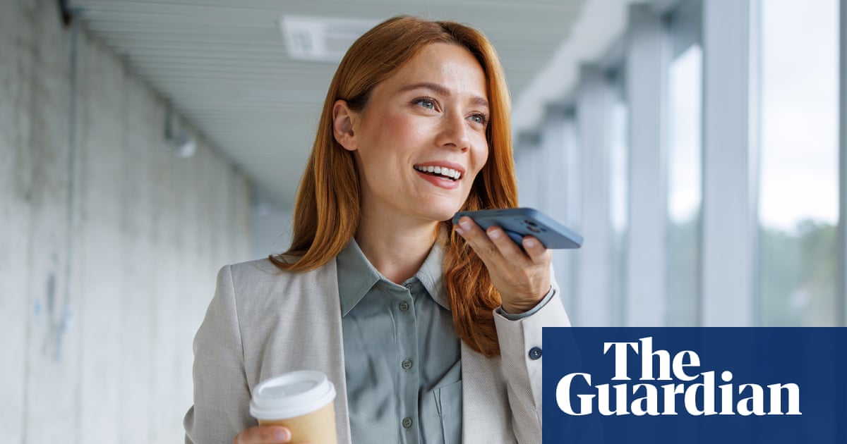 The inexorable rise of voice notes: ‘I’m thinking of you – I just don’t want to speak to you’