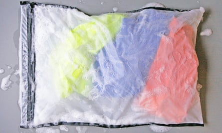 Microfibers Are Polluting Our Food Chain This Laundry Bag Can Stop That Guardian Sustainable Business The Guardian