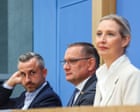 Far-right AfD win in Germany is ‘grave moment’ for Europe, politicians warn