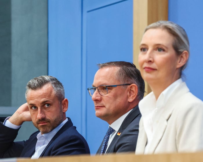 Far-right AfD win in Germany is ‘grave moment’ for Europe, politicians warn