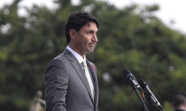 Justin Trudeau has been criticised for his broad welcoming message to migrants.