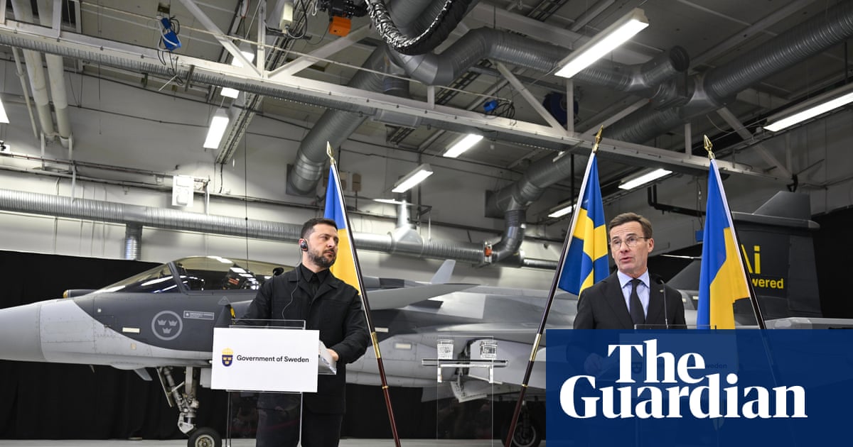 Ukraine war briefing: Swedish defence maker Saab signs deal to deliver 16 fighter jets to Kyiv
