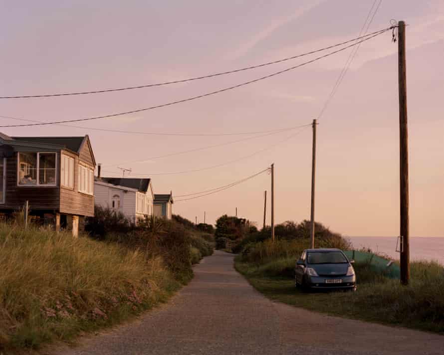 Coastal street, from the series Land Loss (2020)