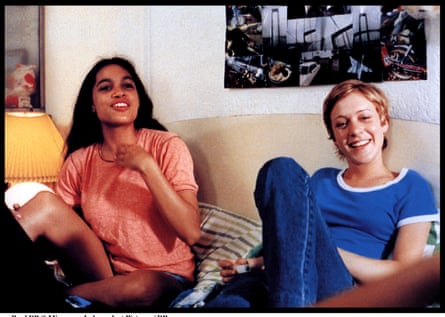 With Rosario Dawson in Kids.