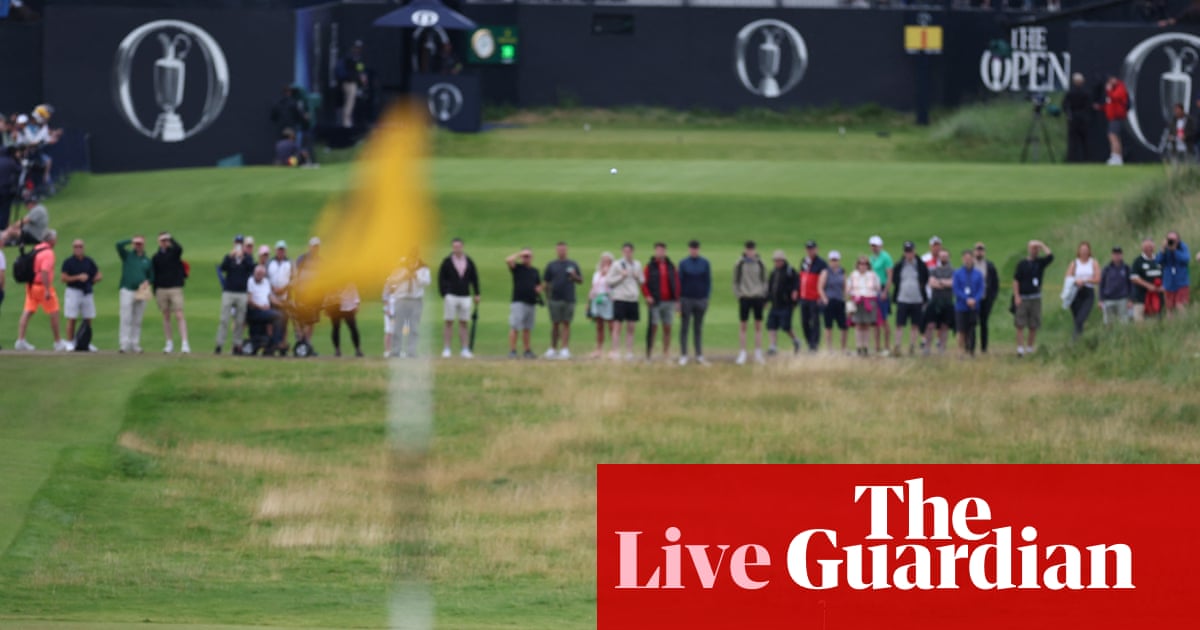 The Open 2025: third round updates on Moving Day at Portrush - live
