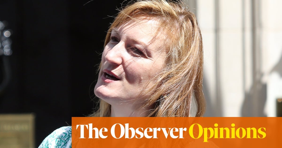 Allegra Stratton leads by example in saving the world' she doesn't fancy it just yet | Catherine Bennett