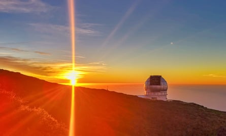 Die Gran Telescopio Canarias, op La Palma.