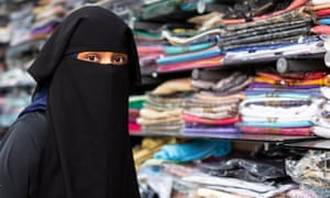 Amina Patel, who works at Hijab Centre, Blackburn.
