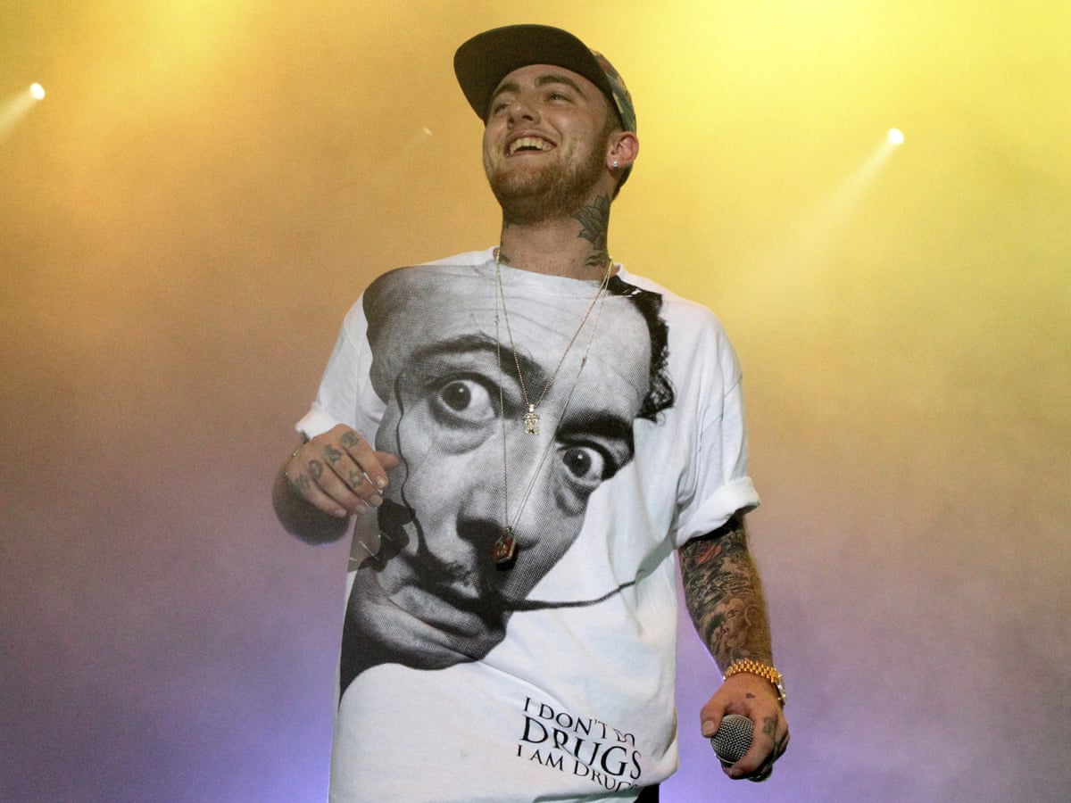 Rapper Mac Miller B/W No Woman No Cry Music Tattoo Poster – My Hot