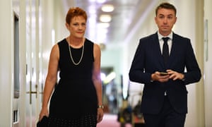 Pauline Hanson and James
Ashby