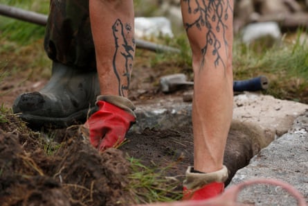 'It suits the strong spirit': Scottish mountain trail builders - photo essay | UK news 4 Nan Morris
