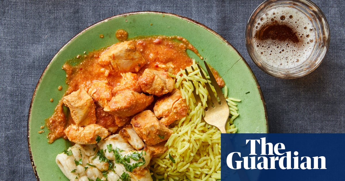 Chicken murg and sweet potato sabzi: Romy Gill’s easy curry recipes for students