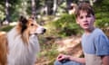 It’s less shaggy dog, more perfectly groomed … Bandit as Lassie and Nico Marischka as Flo in Lassie: A New Adventure.