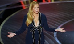 Amy Schumer at the Oscars ceremony.