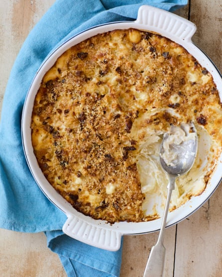 Letitia Clark’s creamy fennel, lemon and pecorino bake.