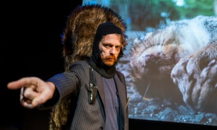 Extreme … Kim Noble in Lullaby for Scavengers at Soho theatre.