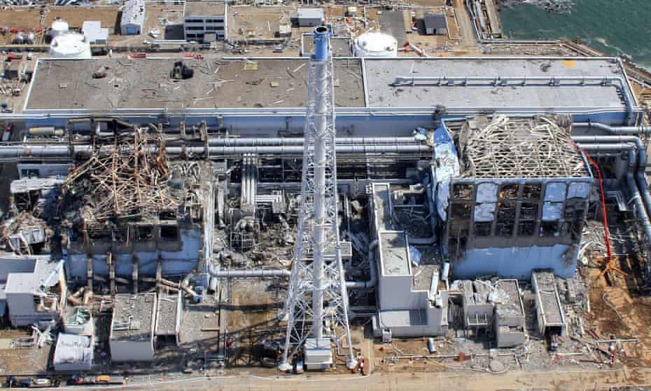 Fukushima power station after the 2011 disaster. A spike in thyroid cancer among local children has been attributed to screening by ultrasound equipment.