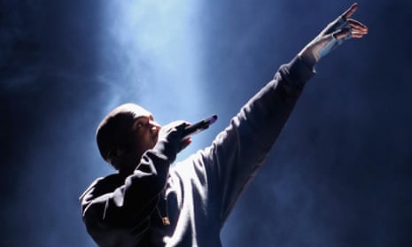 Kanye West … He’s just noticed Glastonbury Tor.