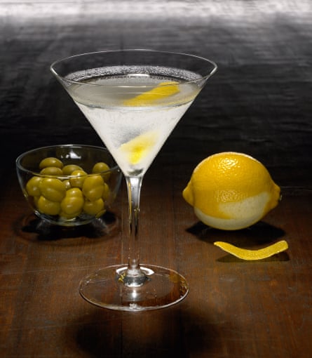 an ice-cold martini