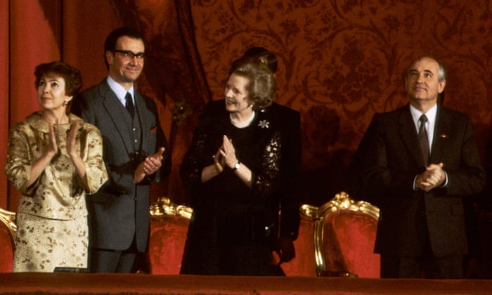 Thatcher Admired Fine Red Army Troops And Lenin Portrait Politics The Guardian