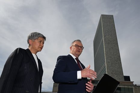 Anthony Albanese and Penny Wong