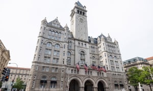 The Old Post Office Pavilion, now a Trump Hotel, in Washington DC.