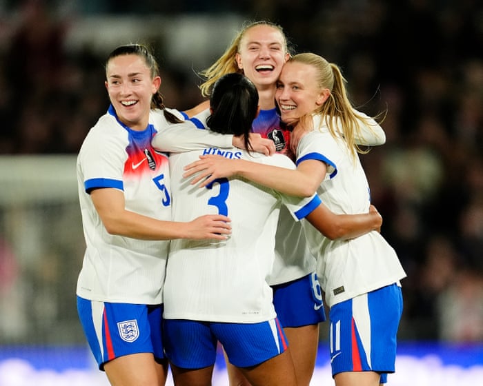 England v Australia: women’s international football friendly – live