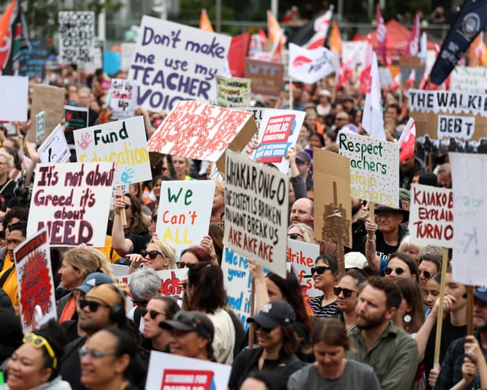 New Zealand ‘mega strike’: 100,000 public sector workers demand better conditions
