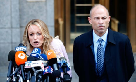 Michael Avenatti with Stormy Daniels in April. ‘We have only scratched the surface in his case.’