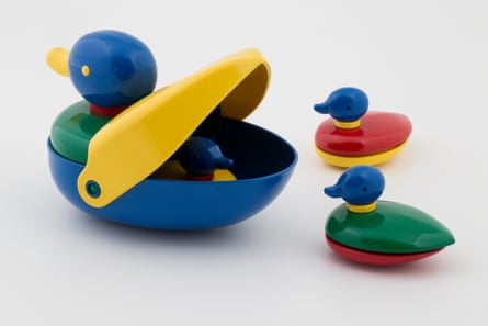 Rylands’s duck bath toy.