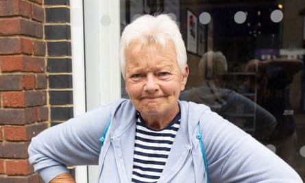 Sue King standing with arms on hips