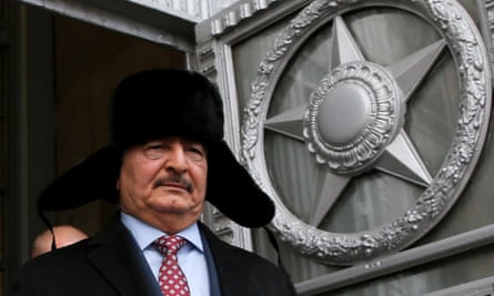 General Khalifa Haftar in Moscow.