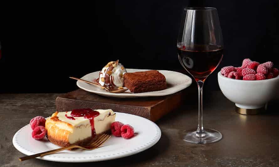Sherry with chocolate