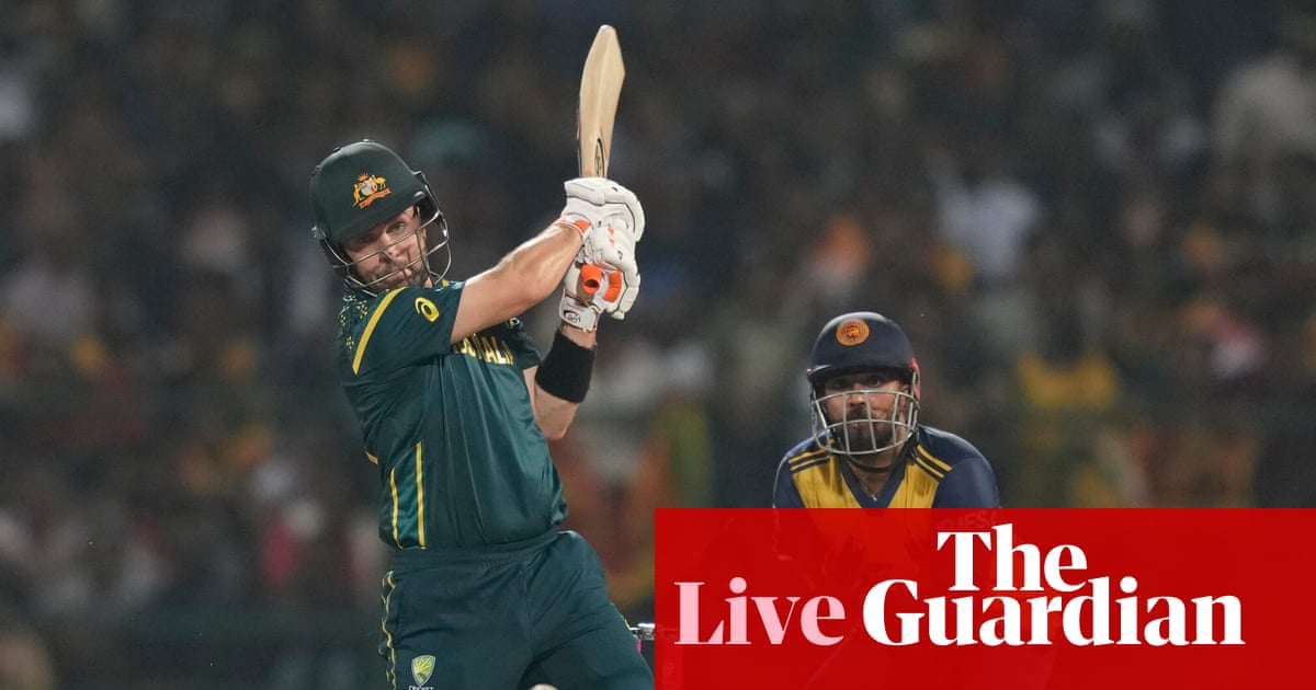 Sri Lanka v Australia: T20 World Cup cricket – live