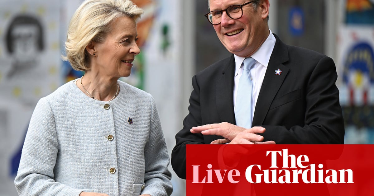 Reports of breakthrough in EU-UK talks before key summit in London UK politics live