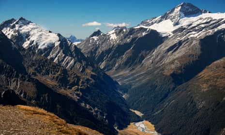 Mount Aspiring National Park, Part of Te Wahipounamu in New Zealand