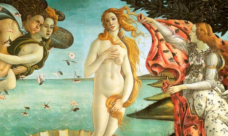 Detail from Botticelli’s Birth of Venus