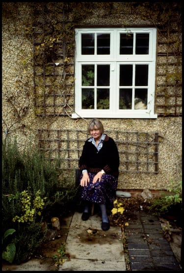 Portrait of Iris Murdoch in Oxford by Steve Pyke