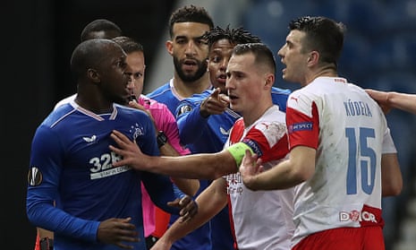 Rangers accuse Slavia Prague's Kudela of racial abuse in Europa League ...