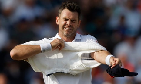 England's Jimmy Anderson
