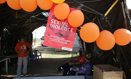 The UN mission in South Sudan takes part in the 16 Days of Activism Against Gender-Based Violence campaign in November 2018.