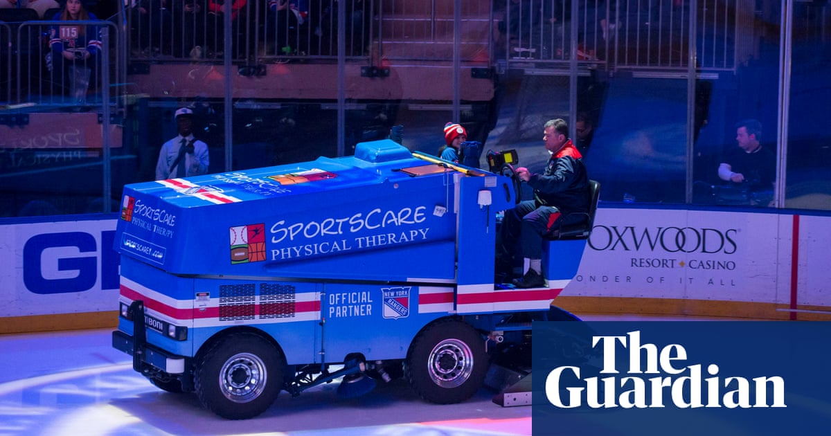 Smooth Operators New York Rangers Zamboni Drivers Enjoy Sports