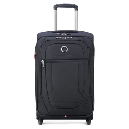 A product photo of a luggage suitcase