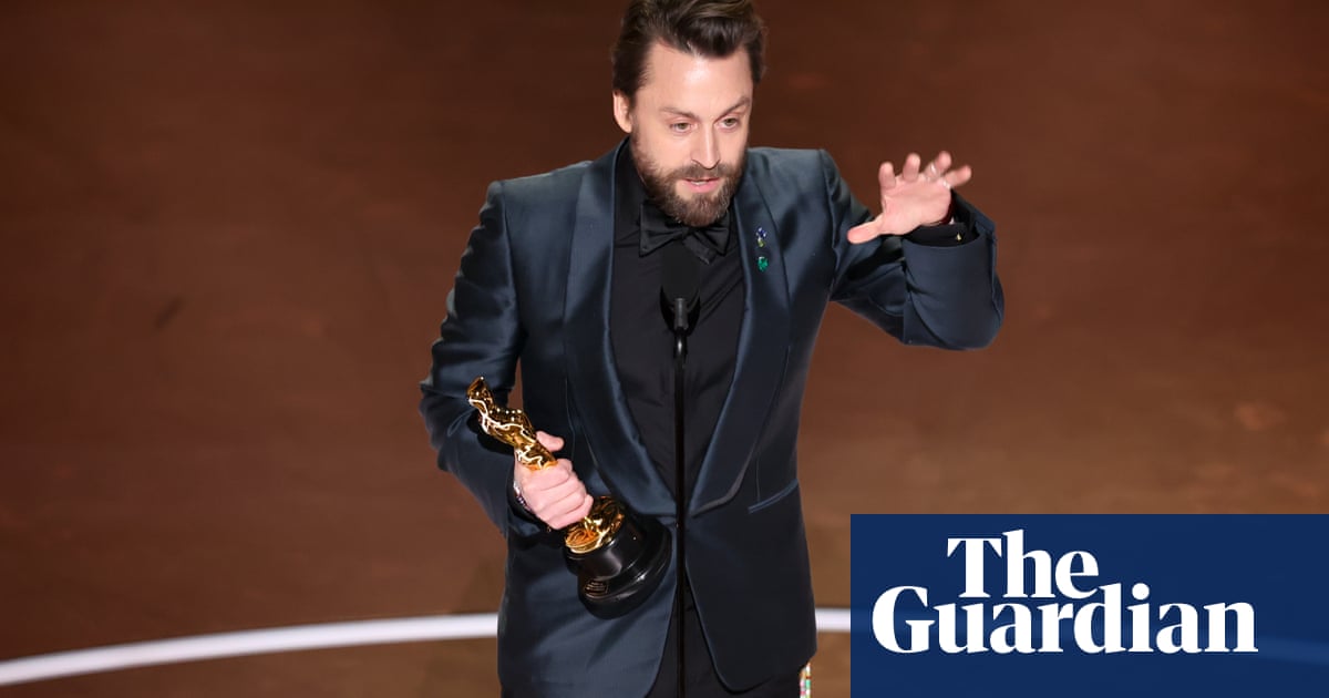 Kieran Culkin wins best supporting actor Oscar for A Real Pain