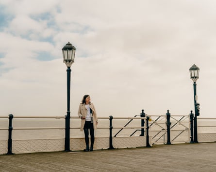 Paula on the pier